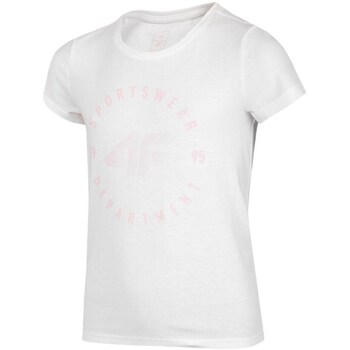 Clothing Girl Short-sleeved t-shirts 4F JTSD003 White