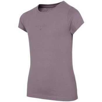Clothing Girl Short-sleeved t-shirts 4F JTSD002 Purple