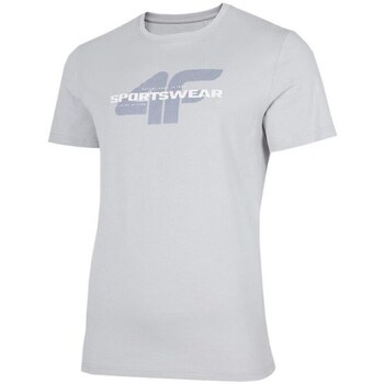 Clothing Men Short-sleeved t-shirts 4F TSM032 Grey