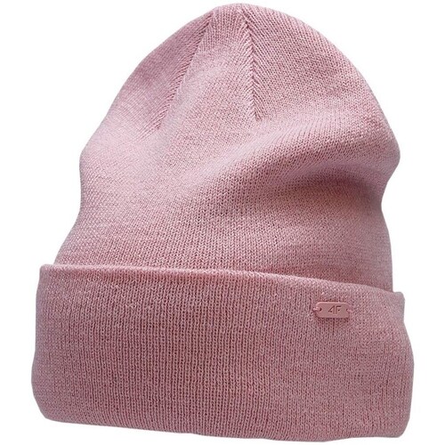 Clothes accessories Women Hats / Beanies / Bobble hats 4F CAU002 Pink