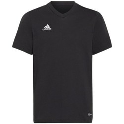 Clothing Boy Short-sleeved t-shirts adidas Originals Entrada 22 JR Black