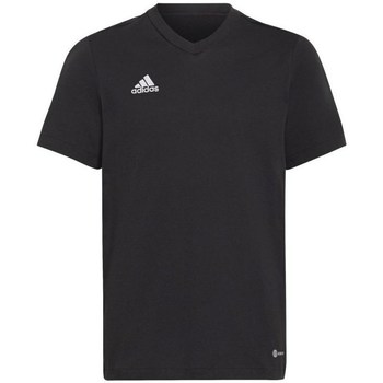Clothing Boy Short-sleeved t-shirts adidas Originals Entrada 22 JR Black