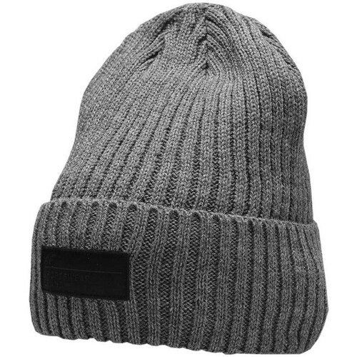 Clothes accessories Men Hats / Beanies / Bobble hats 4F CAM013 Grey