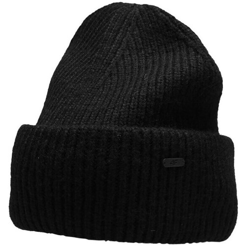 Clothes accessories Women Hats / Beanies / Bobble hats 4F CAD005 Black