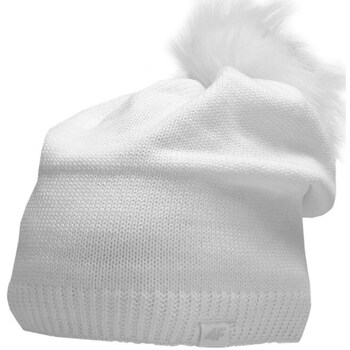 Clothes accessories Women Hats / Beanies / Bobble hats 4F CAD009 White