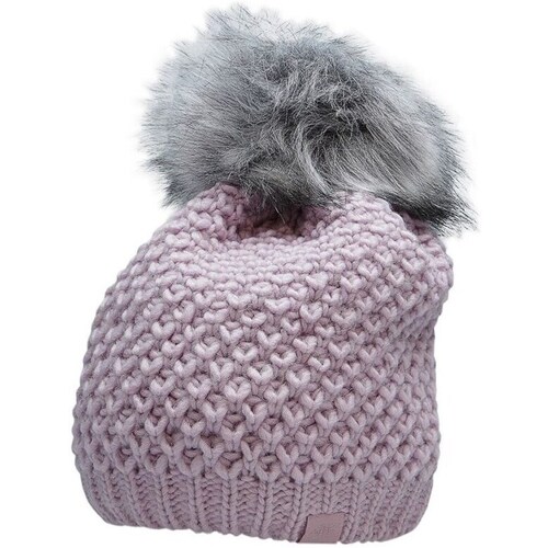Clothes accessories Women Hats / Beanies / Bobble hats 4F CAD014 Purple