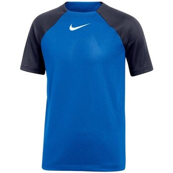 Clothing Boy Short-sleeved t-shirts Nike DF Academy Pro JR Blue, Black