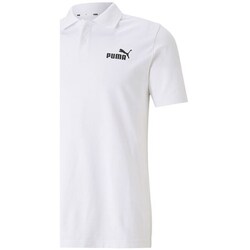 Clothing Men Short-sleeved t-shirts Puma Ess Pique White