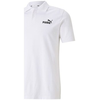 Clothing Men Short-sleeved t-shirts Puma Ess Pique White