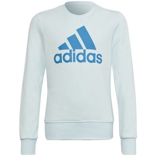 Clothing Girl Sweaters adidas Originals Big Logo JR White