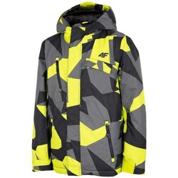 Clothing Boy Jackets 4F JKUMN002 Yellow, Grey, Black