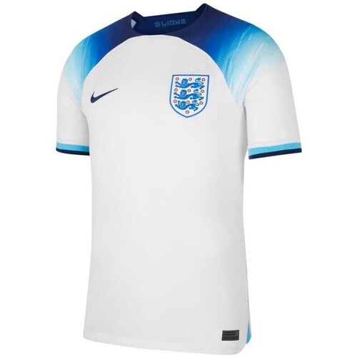 Clothing Men Short-sleeved t-shirts Nike England Stadium Jsy Home White
