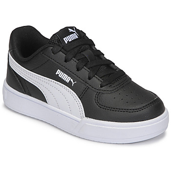 Shoes Children Low top trainers Puma Puma Caven PS Black / White