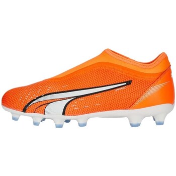 Shoes Children Football shoes Puma Ultra Match LL Fgag JR Orange
