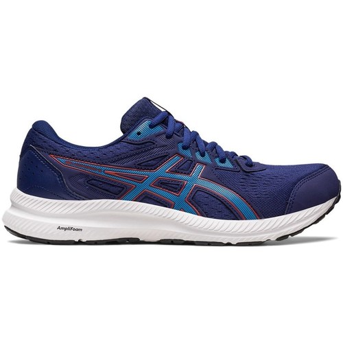 Shoes Men Running shoes Asics Gel Contend 8 Graphite, White, Blue
