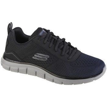 Shoes Men Low top trainers Skechers Track Ripkent Navy blue, Grey