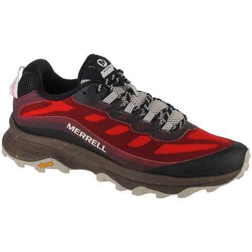 Shoes Men Running shoes Merrell Moab Speed Black, Red