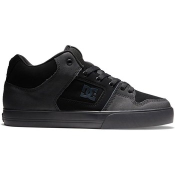 dc shoes  usa pure mid  men's shoes (trainers) in black