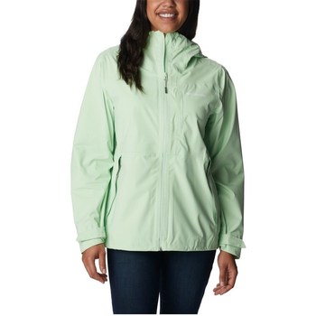 Clothing Women Jackets Columbia Amplidry Waterproof Shell Green