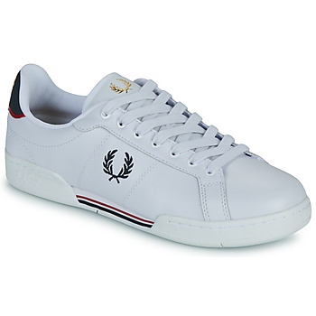Fred Perry B722 LEATHER White