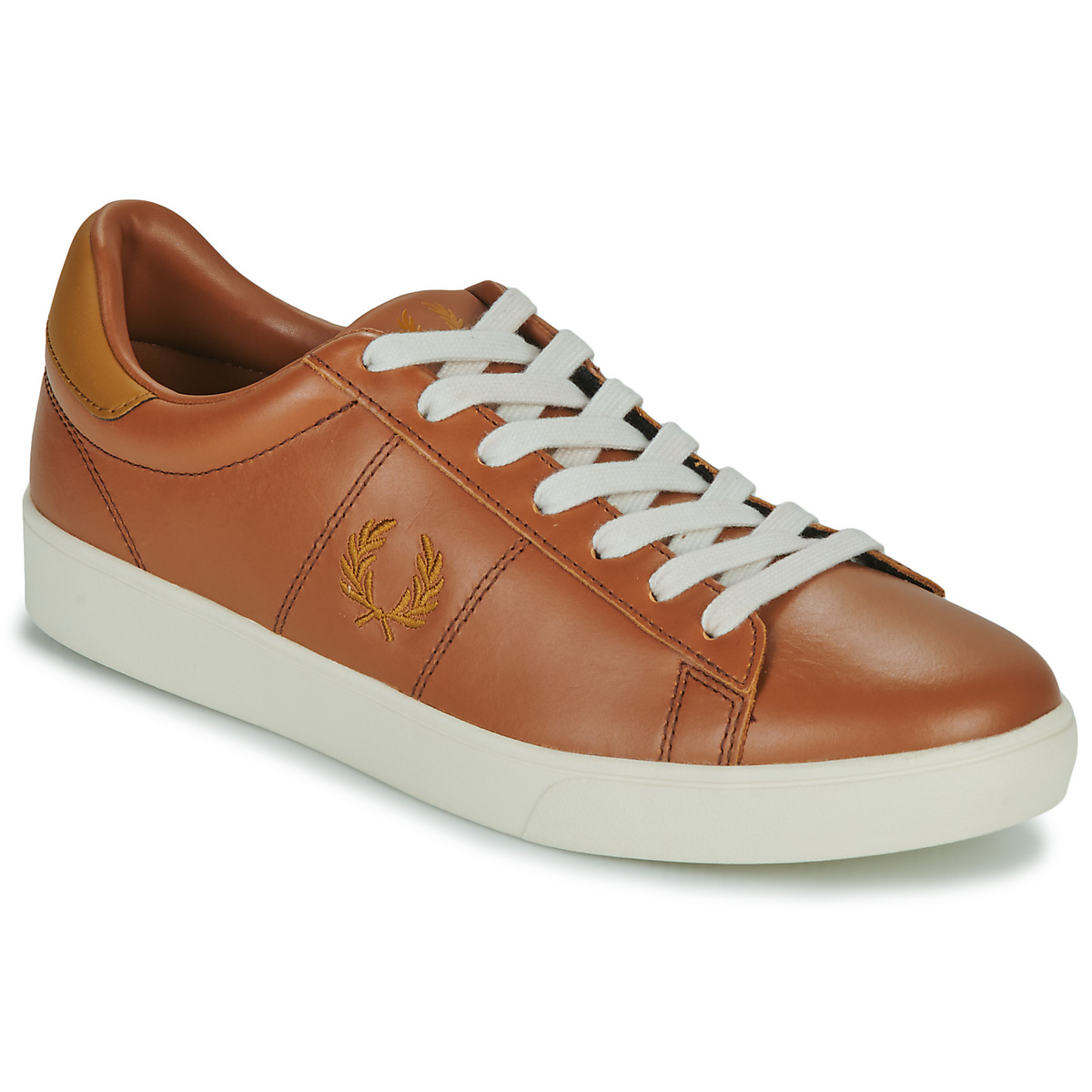 Fred Perry Spencer Leather Brown