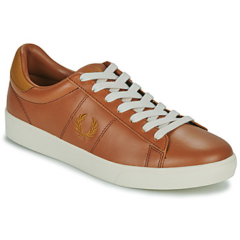 Shoes Men Low top trainers Fred Perry SPENCER LEATHER Brown