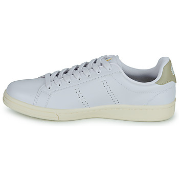 Fred Perry B721 LEATHER White