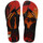 Shoes Men Flip flops Havaianas HYPE Orange /  black