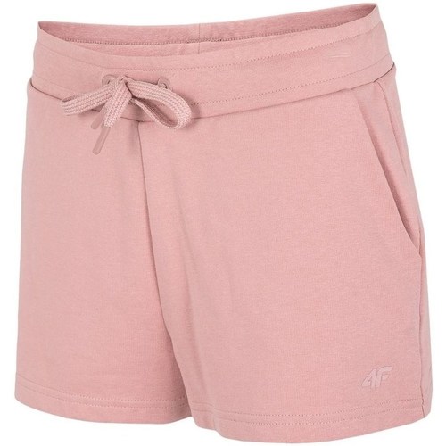 Clothing Women Cropped trousers 4F SKDD350 Pink