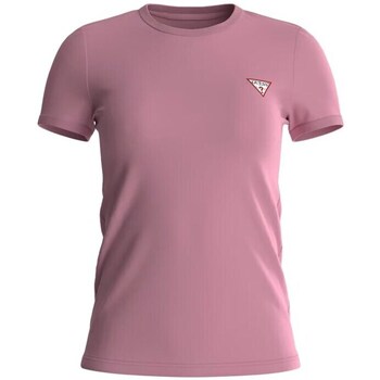 Clothing Women Short-sleeved t-shirts Guess W2YI44J1311 G67G Pink