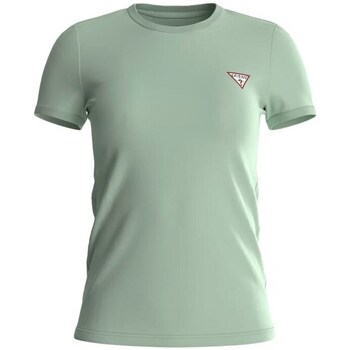 Clothing Women Short-sleeved t-shirts Guess W2YI44J1311 A80E Green