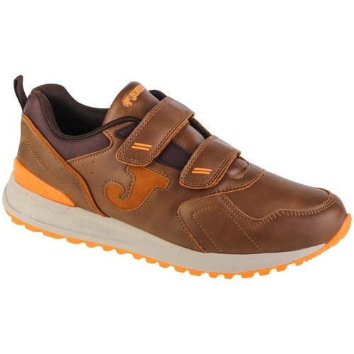 Shoes Children Low top trainers Joma 800 JR 2226 Orange, Brownn
