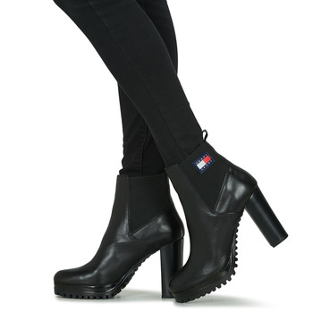 Tommy Jeans Essentials High Heel Boot Black