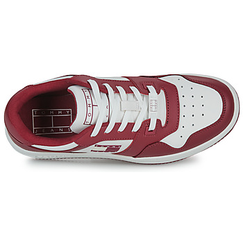 Tommy Jeans TJW RETRO BASKET LEATHER White / Red