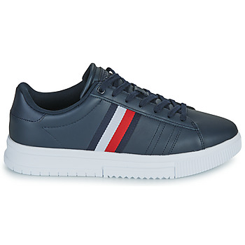 Tommy Hilfiger SUPERCUP LEATHER Marine / Red / White