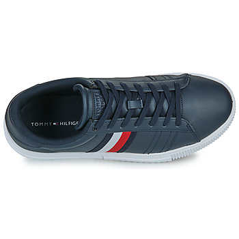 Tommy Hilfiger SUPERCUP LEATHER Marine / Red / White