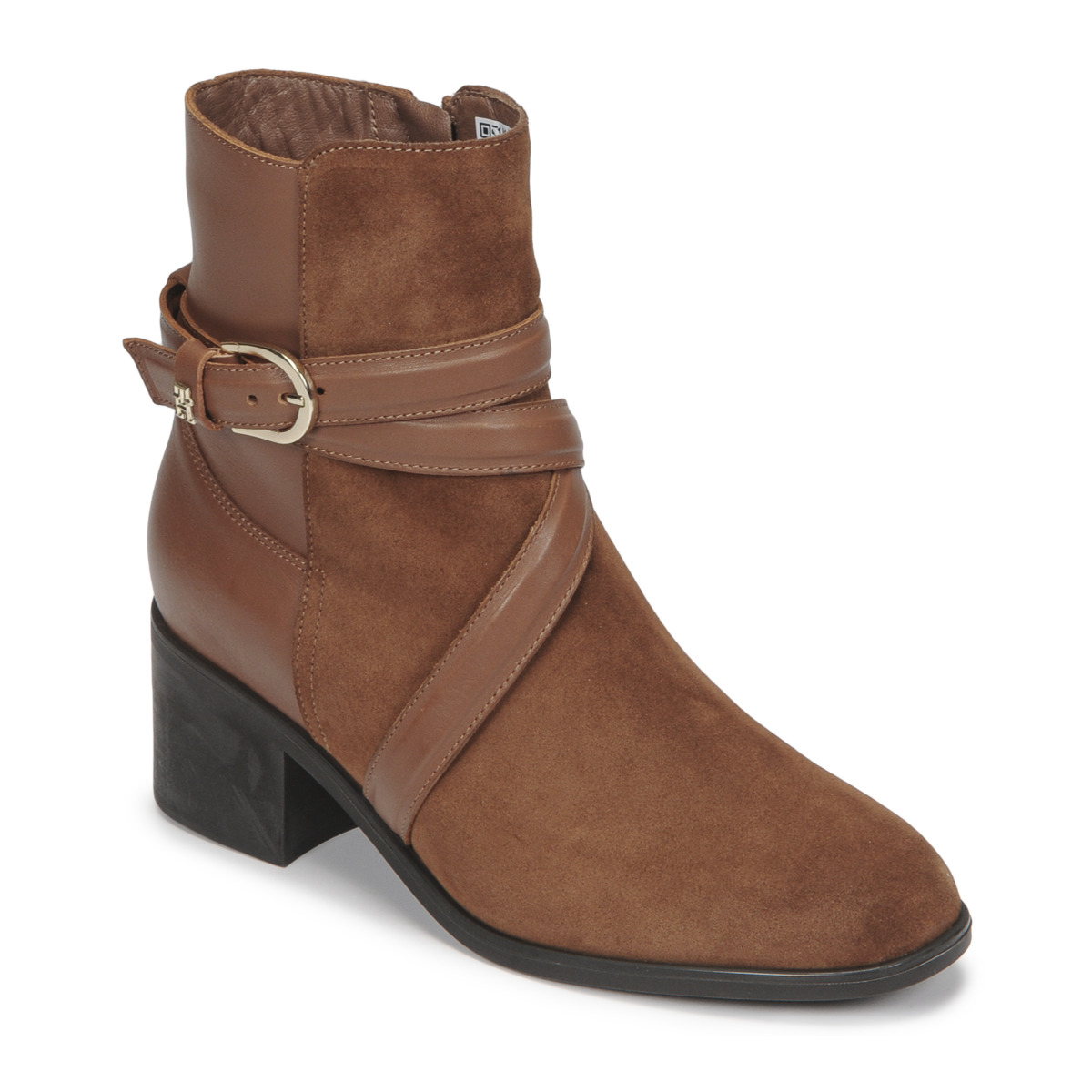 Tommy Hilfiger Elevated Essential Midheel Boot Brown