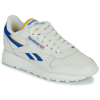 Reebok Classic CLASSIC LEATHER White / Blue / Yellow