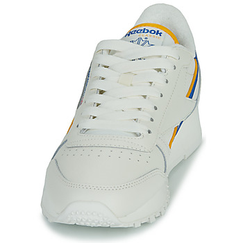 Reebok Classic CLASSIC LEATHER White / Blue / Yellow