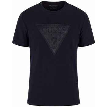 Clothing Men Short-sleeved t-shirts Guess M3GI33J1314G7V2 Black