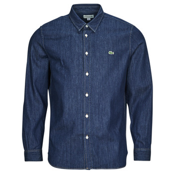 Clothing Men Long-sleeved shirts Lacoste CH0197-QJH Blue / Raw