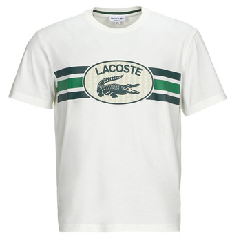 Clothing Men Short-sleeved t-shirts Lacoste TH1415-70V White