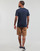 Clothing Men Short-sleeved t-shirts Lacoste TH5071-166 Marine