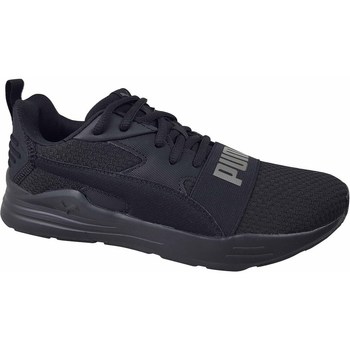 Shoes Children Low top trainers Puma Wired Run Pure JR Black