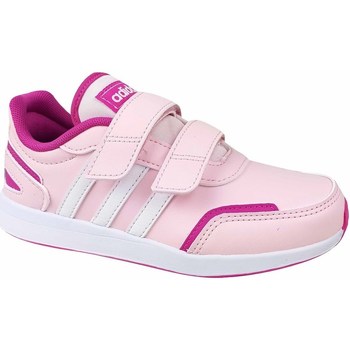 Shoes Children Low top trainers adidas Originals VS Switch 3 CF C Pink