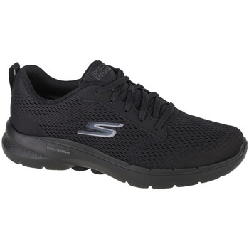 Shoes Men Running shoes Skechers GO Walk 6 Avalo Black