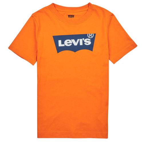 Clothing Boy Short-sleeved t-shirts Levi's BATWING TEE Brown