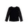 Clothing Girl Long sleeved tee-shirts TEAM HEROES  T SHIRT MINNIE MOUSE Black