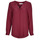 Clothing Women Tops / Blouses Vila VILUCY L/S SHIRT Bordeaux