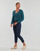 Clothing Women Jumpers Vila VIDEBRA REV L/S V-NECK KNIT TOP Blue